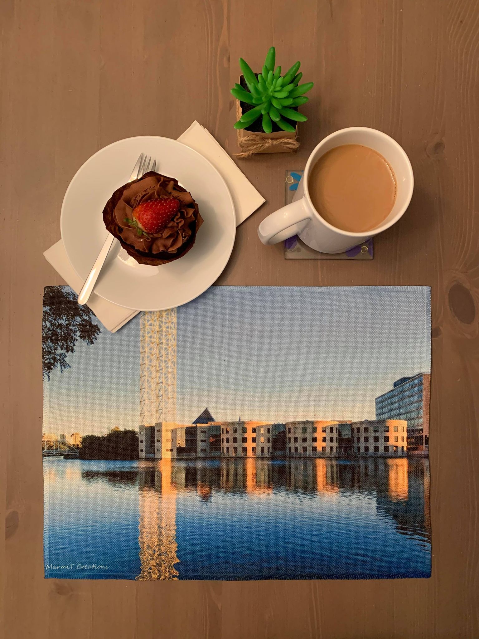 Custom Printed Linen Placemat GallantMEDIA