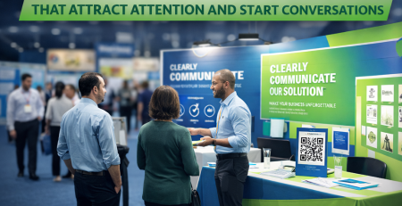 How to Design Trade Show Booths That Attract Attention and Start Conversations