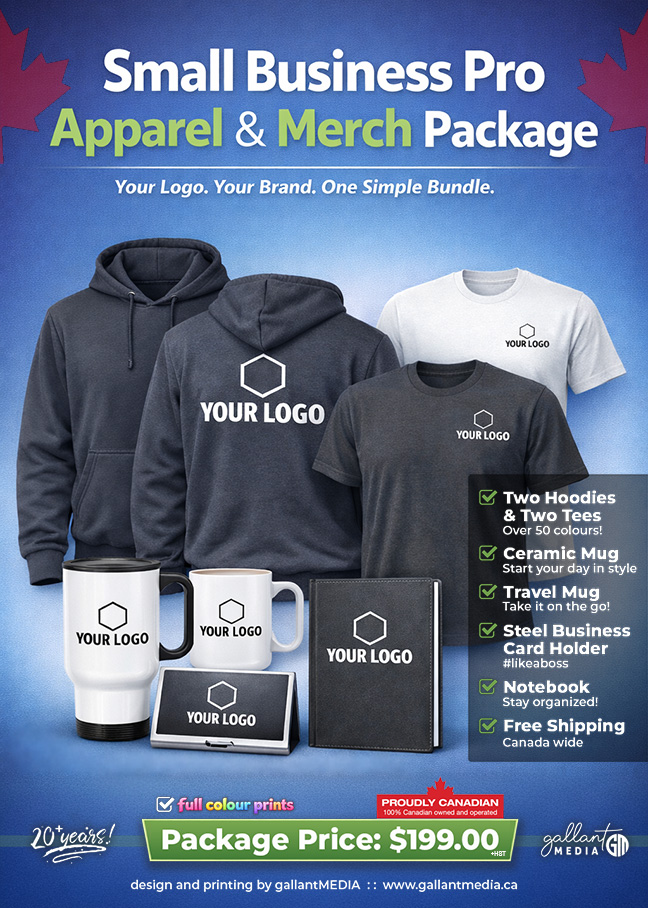 Small Business Pro Apparel & Merch Promotion