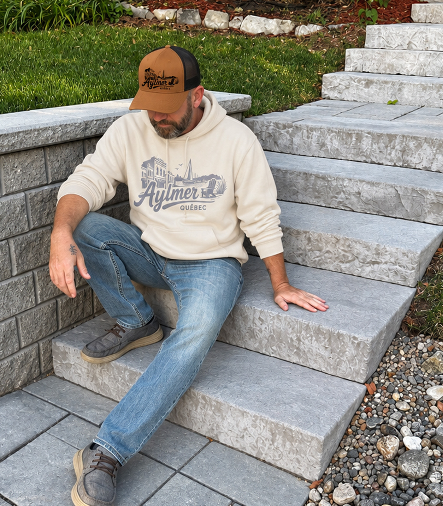 Aylmer Quebec french terry hoodie