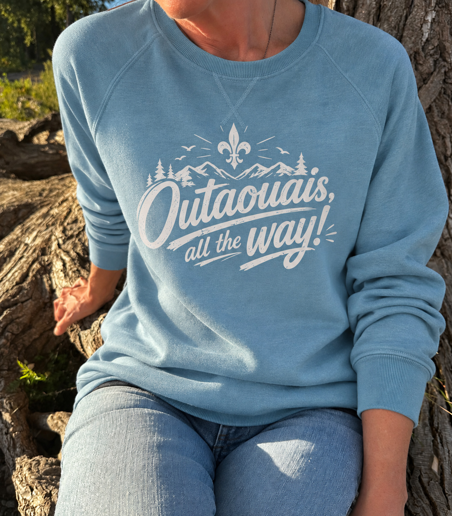 Outaouais, All The Way crewneck sweater