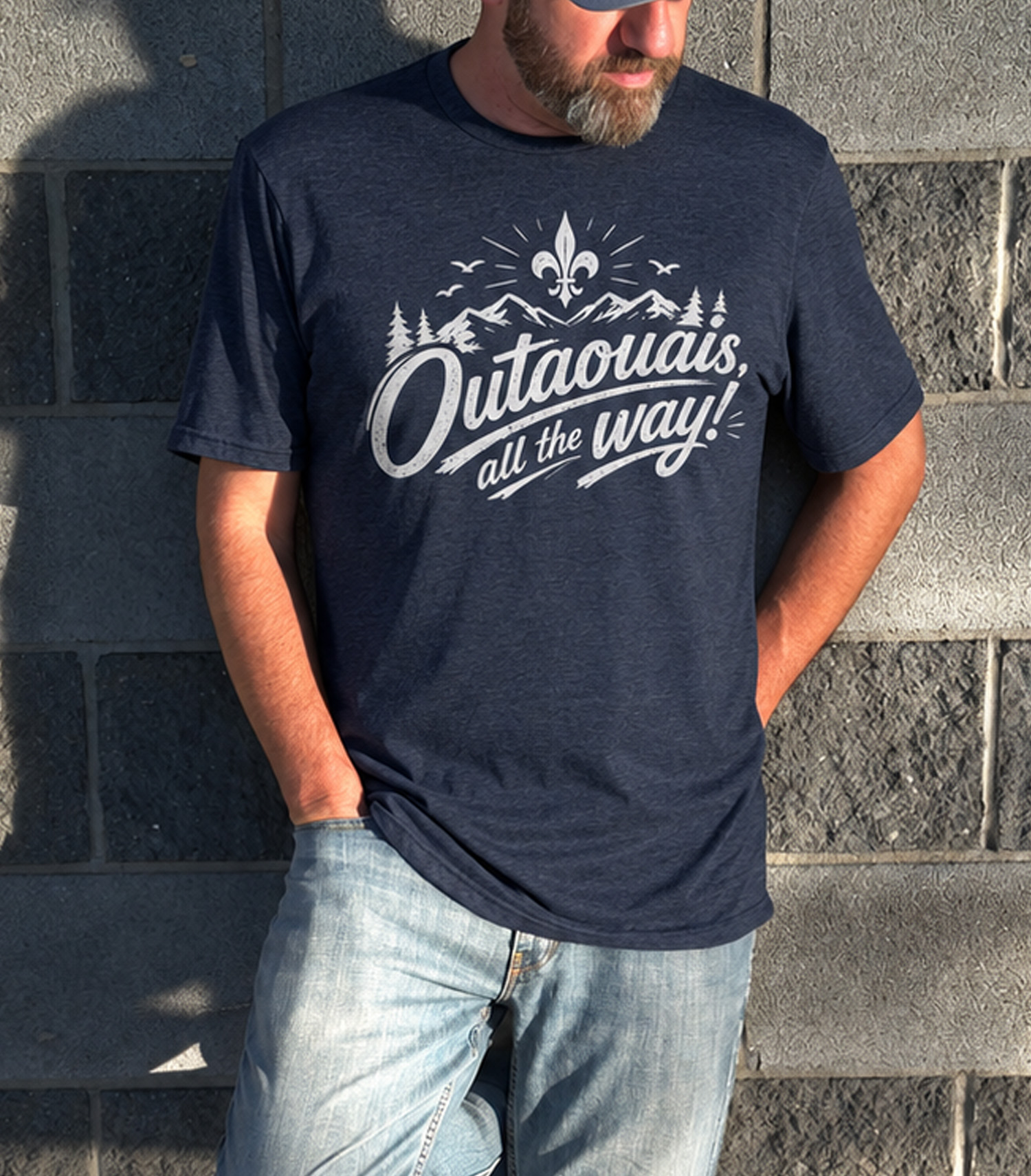 Outaouais, All The Way men's tee